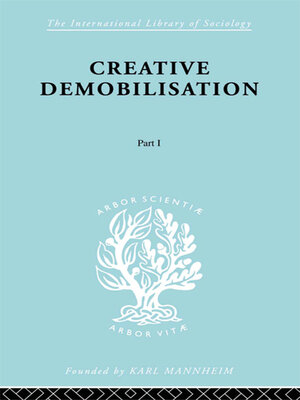 cover image of Creative Demobilisation